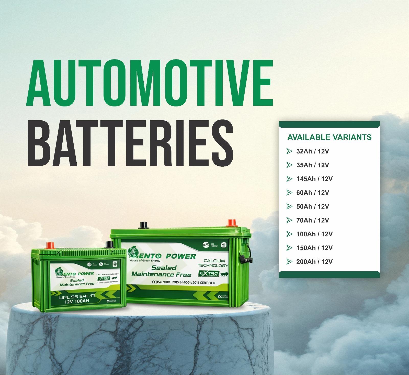 Automotive Batteries